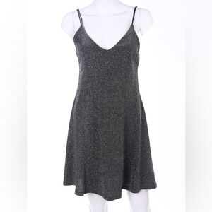 Silver gray sparkly dress NYE dress